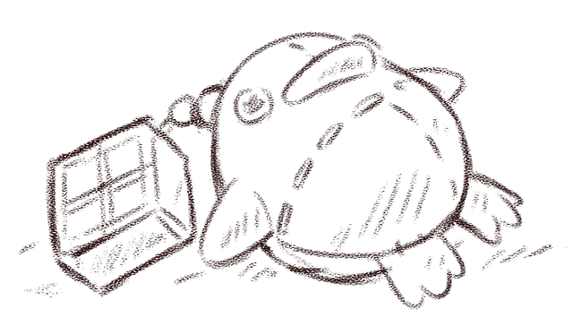 Cute Duck Laying Down